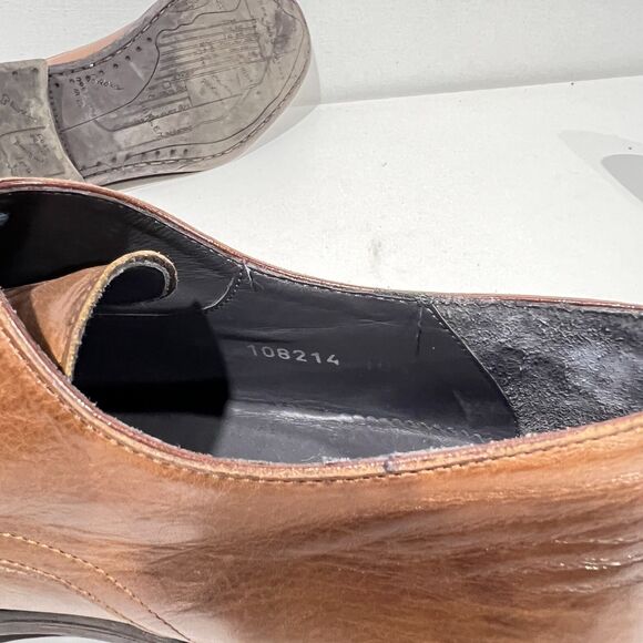 To Boot New York Adam Derrick Brown Lace Up Dress Shoes Men's Sz 10 108214 - Picture 11 of 11